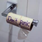 Empty Toilet Paper Holder Dont Panic