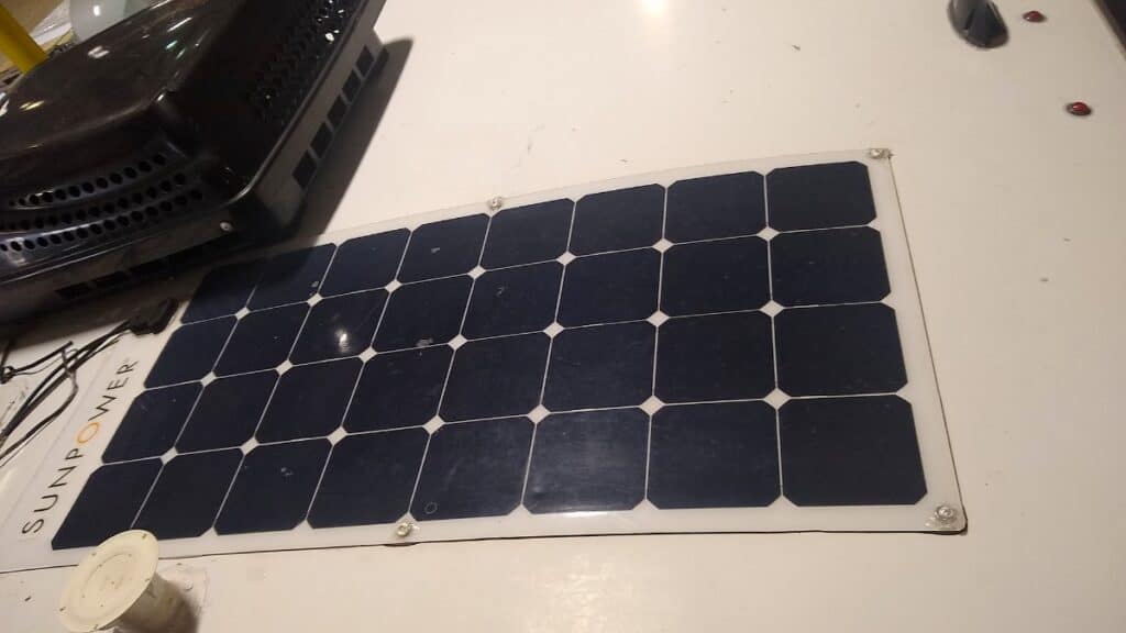 Flexible Installed Solar Panel