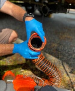 O Ring Gasket in Sewer Tube