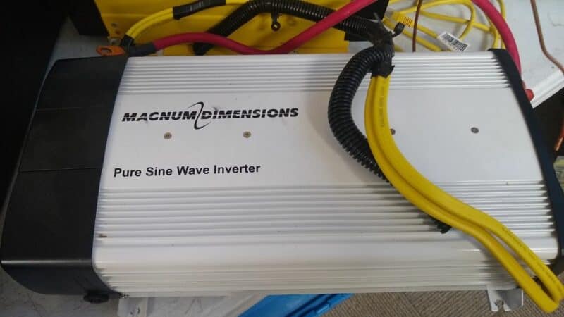 A deckmount RV inverter from Magnum Energy