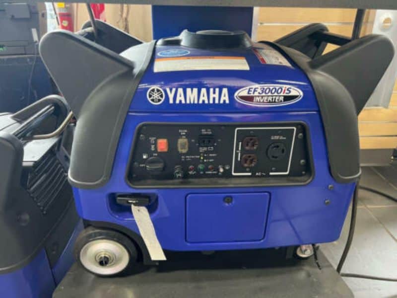 Yahama blue portable inverter generator